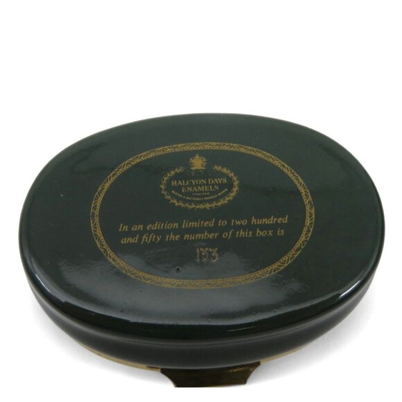 HALCYON DAYS Duke of Edinburgh Castle England Enamel 133/250 Limited Edition - Picture 8 of 10